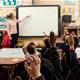 Interactive whiteboards in every classroom.